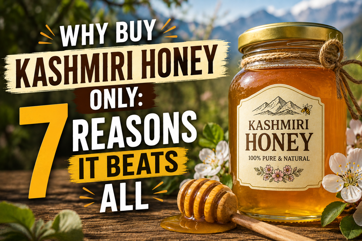 Why Buy Kashmiri Honey Only: 7 Reasons It Beats All