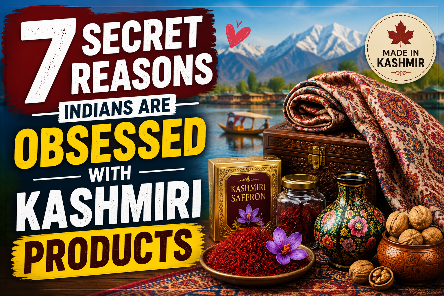 7 Secret Reasons Indians Are Obsessed With Kashmiri Products